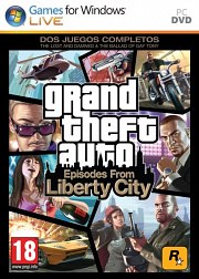 Car�tula oficial de GTA: Episodes From Liberty City PC