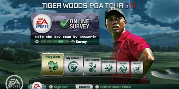Tiger Woods PGA Tour 11