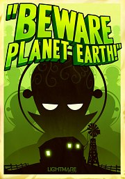 Car�tula oficial de Beware Planet Earth! PC