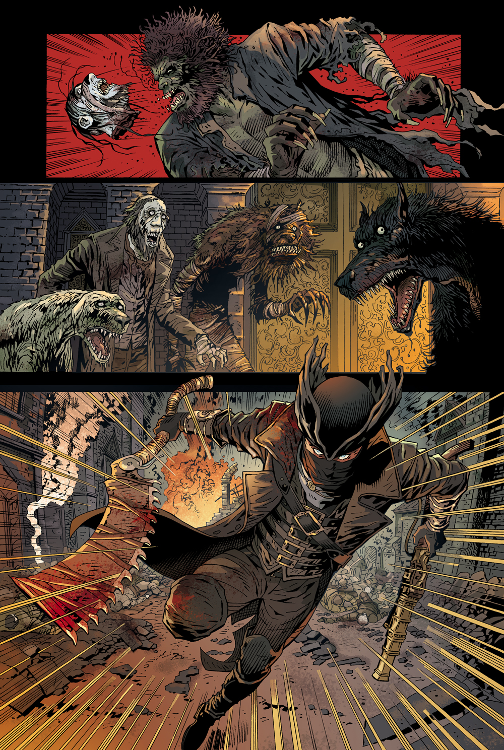 Bloodborne: primer vistazo a su cómic, que saldrá en febrero de 2018