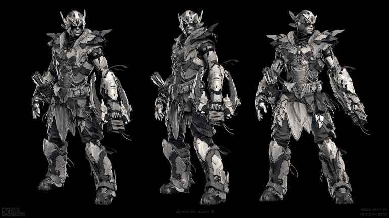 ¿Y si los robots de Mega Man fueran personajes de Horizon ...