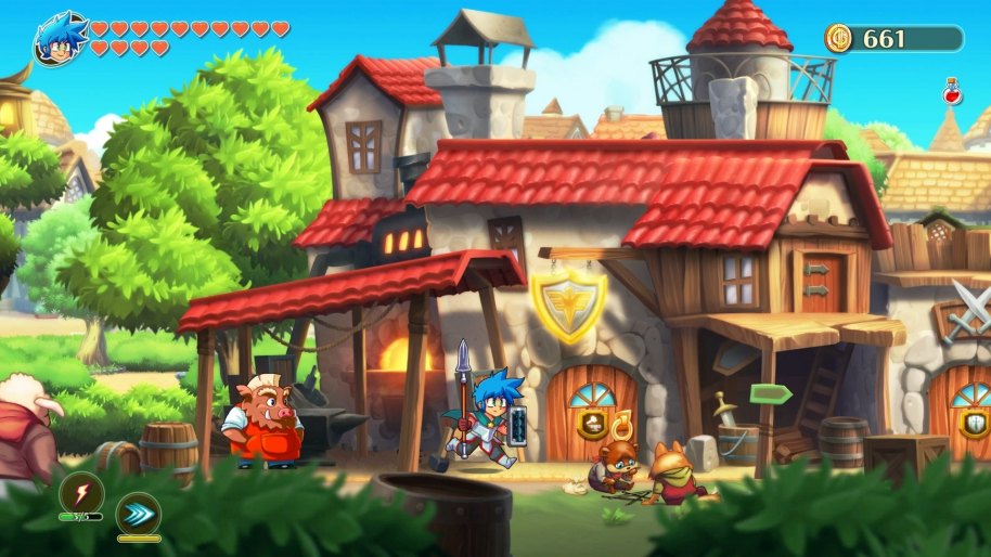 Monster Boy and the Cursed Kingdom PS4