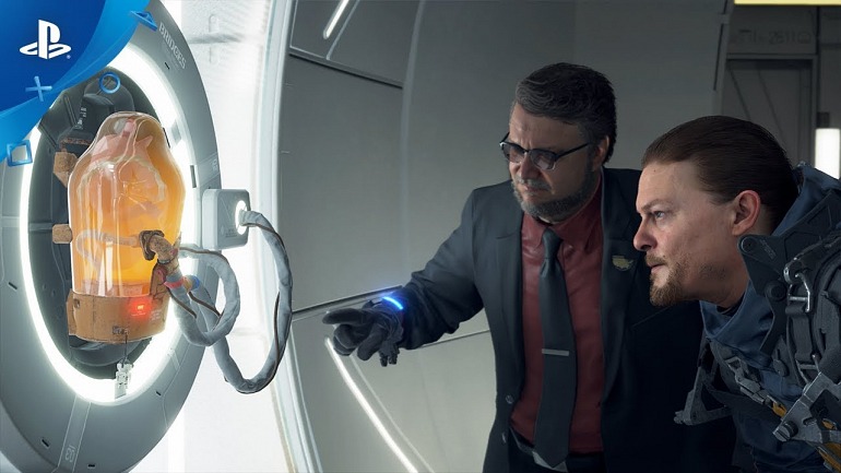 Reedus y del Toro tratando de discernir a qué genero pertenece Death Stranding. Reedus y del Toro tratando de discernir a qué genero pertenece Death Stranding.