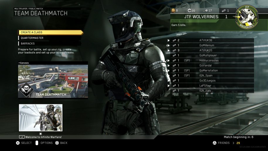 Call of Duty Infinite Warfare PC