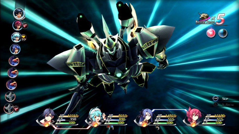 Legend of Heroes Trails of Cold Steel II Vita