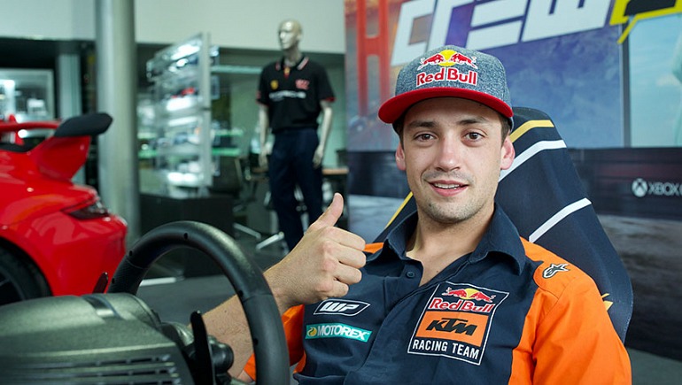 Didier Goirand, atleta Enduro de Red Bull presente en el lanzamiento de The Crew 2. (Fotografía. Ubisoft) Didier Goirand, atleta Enduro de Red Bull presente en el lanzamiento de The Crew 2. (Fotografía. Ubisoft)