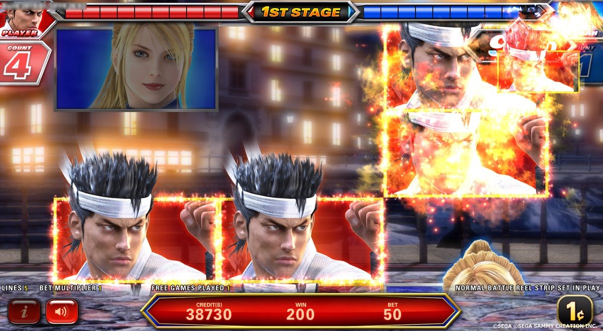 Virtua Fighter y House of the Dead vuelven convertidos en máquina tragaperras