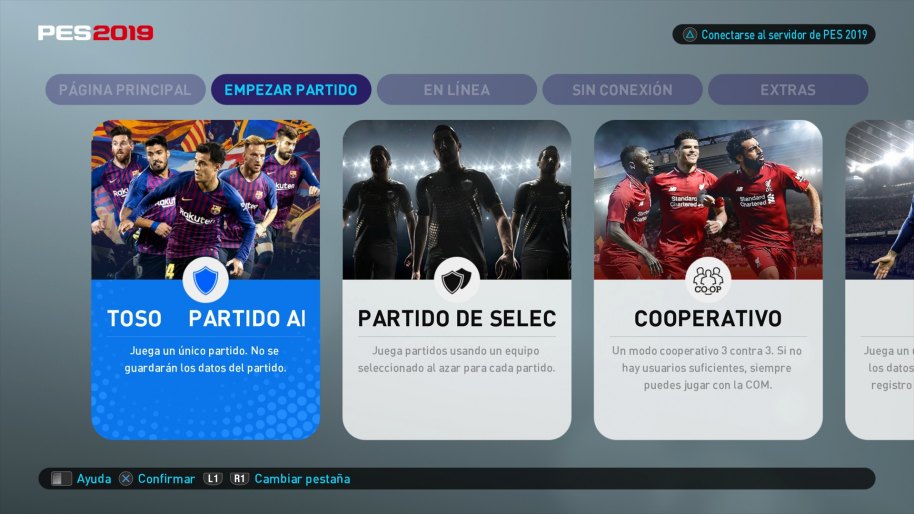 PES 2019 análisis