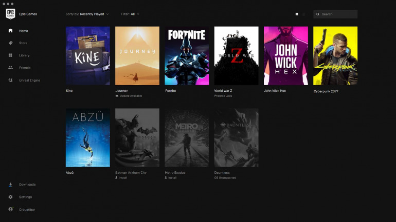 Epic Games Store Epic Games Store