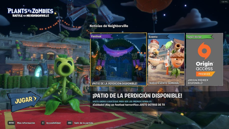 Plants vs. Zombies La Batalla de Neighborville PC