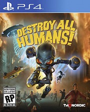 Carátula de Destroy All Humans! - PS4