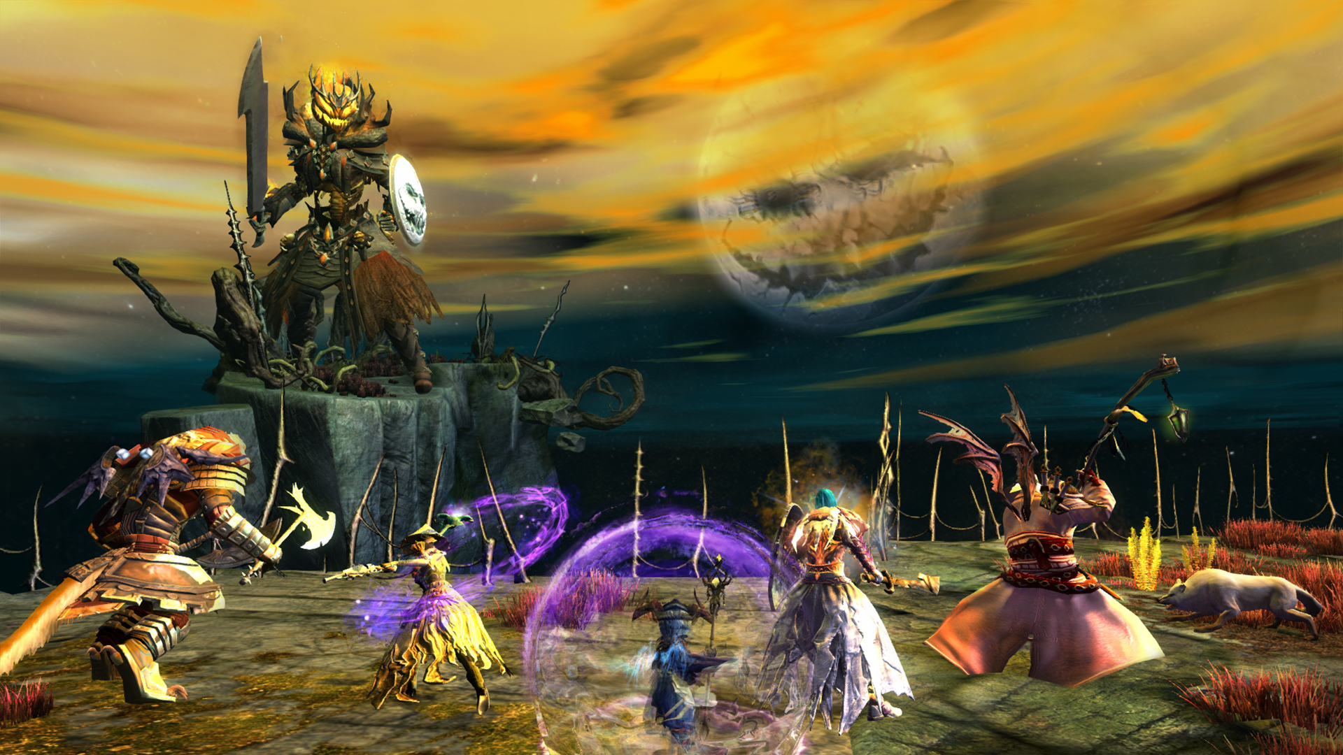 Guild Wars 2 presenta La sombra del Rey Loco, su evento especial de Halloween