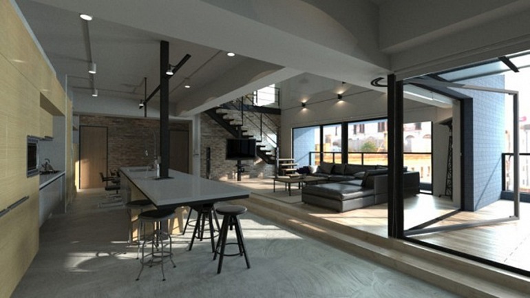 Imagen renderizada usando Raytracing. Imagen renderizada usando Raytracing.