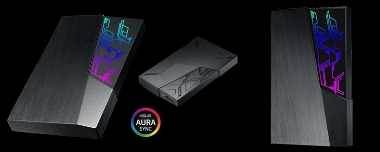 ASUS lanza su serie de discos duros externos con iluminación RGB ASUS lanza su serie de discos duros externos con iluminación RGB