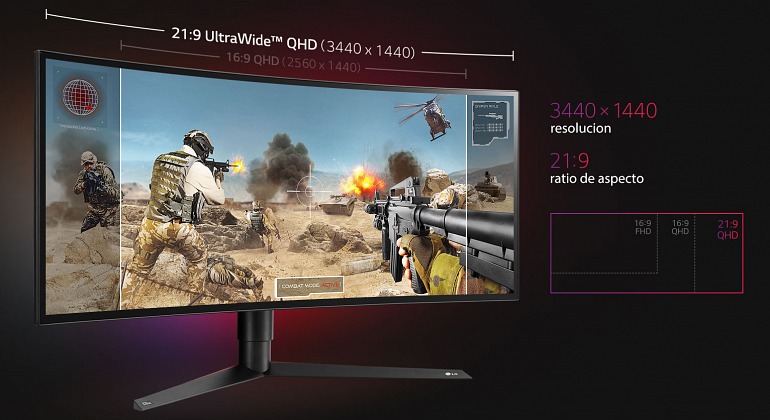 LG 34GK950G, el monitor ultra panorámico más puntero LG 34GK950G, el monitor ultra panorámico más puntero