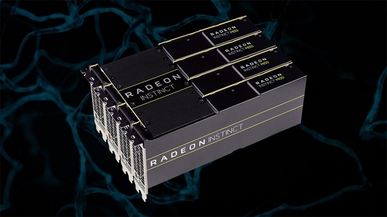 Las gráficas destinadas al mercado profesional fueron las primeras Vega de 7nm y hasta el anuncio de la Radeon VII no se esperaban fuera de ese sector. Las gráficas destinadas al mercado profesional fueron las primeras Vega de 7nm y hasta el anuncio de la Radeon VII no se esperaban fuera de ese sector.