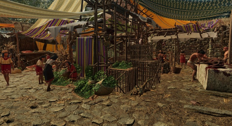 Shadow of the Tomb Raider con las sombras desactivadas. Shadow of the Tomb Raider con las sombras desactivadas.