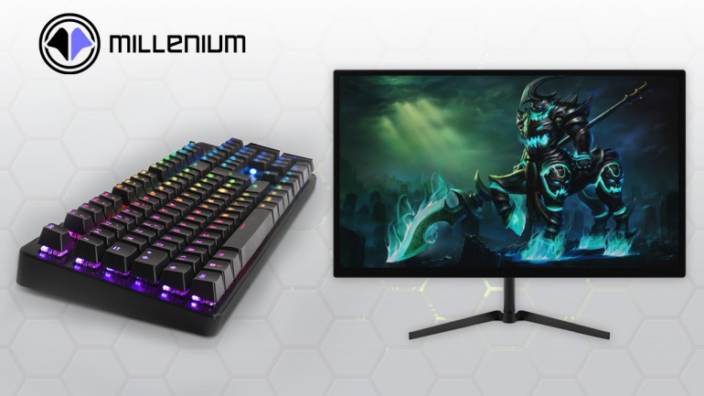 Monitores y Teclados Millenium, productos gaming de competición para jugadores de PC Monitores y Teclados Millenium, productos gaming de competición para jugadores de PC