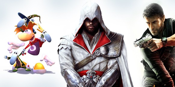 Rayman, Altair, Ezio, Sam Fisher, Jade, los Rabbids... otra de las claves de Ubisoft para lograr su éxito está en sus emblemáticos personajes, los cuales forman ya parte del corazón de muchos jugadores.