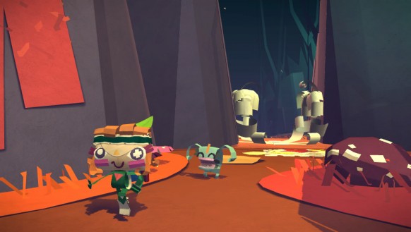 Tearaway es un claro ejemplo de juego pensado específicamente para aprovechar todas las funciones de control de PS Vita.