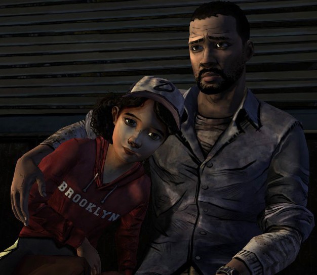 Clementine y Lee, los protagonistas de la primera temporada de The Walking Dead, son un extraordinario ejemplo de dos desconocidos "condenados" a ser padre e hija.