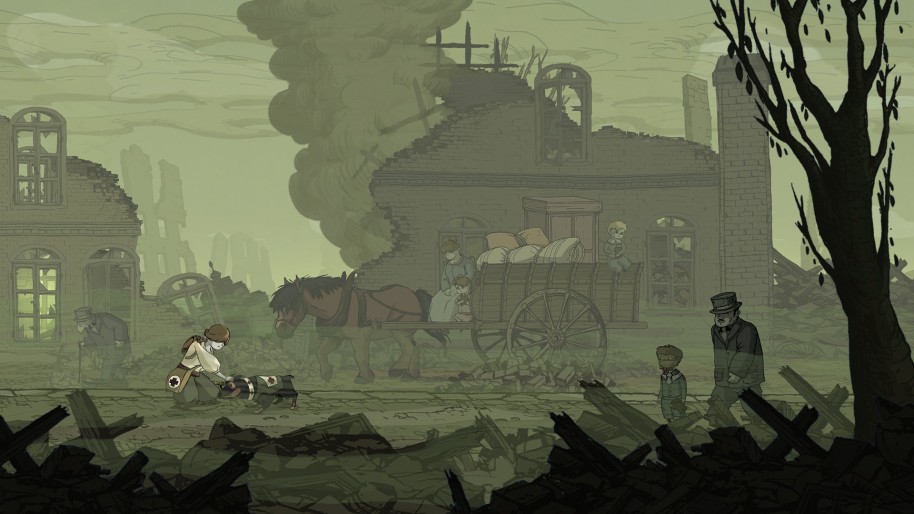 Actualmente, tenemos varios ejemplos de videojuegos antiguerra. DEFCON (imagen de arriba) es uno de ellos. El emocionante Valiant Hearts de Ubisoft Montpellier es otro exponente de interés.