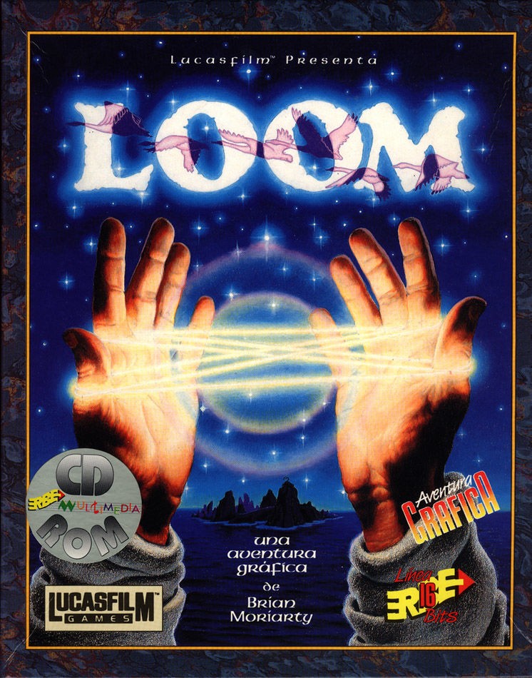 Carátula española de Loom, distribuido por ERBE.