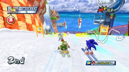 Mario y Sonic Juegos de Invierno Wii