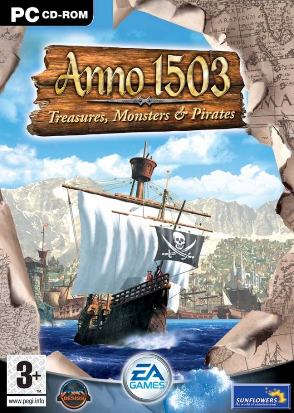 Carátula oficial de ANNO 1503 Treasures, Monsters and