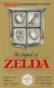 Carátula de The Legend of Zelda - NES