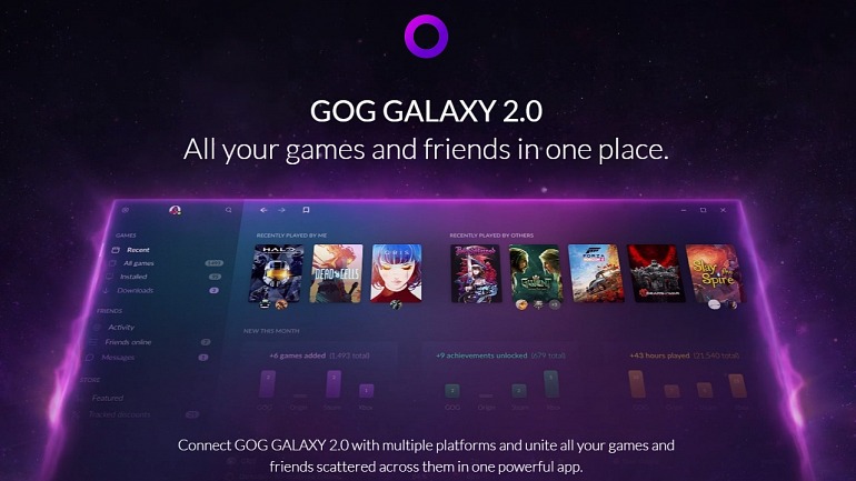 CD Projekt detalla GOG Galaxy 2.0 ¡Una lanzadera para gobernarlas a todas! CD Projekt detalla GOG Galaxy 2.0 ¡Una lanzadera para gobernarlas a todas!