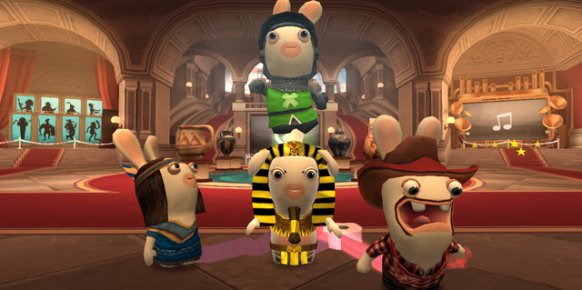 Raving Rabbids Regreso al Pasado Wii