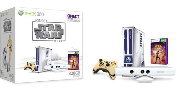 Edición limitada de Xbox 360 - Star Wars Kinect Edición limitada de Xbox 360 - Star Wars Kinect