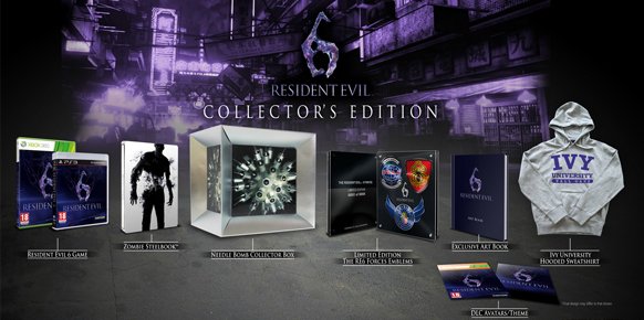 Edición coleccionistas Resident Evil 6 Edición coleccionistas Resident Evil 6