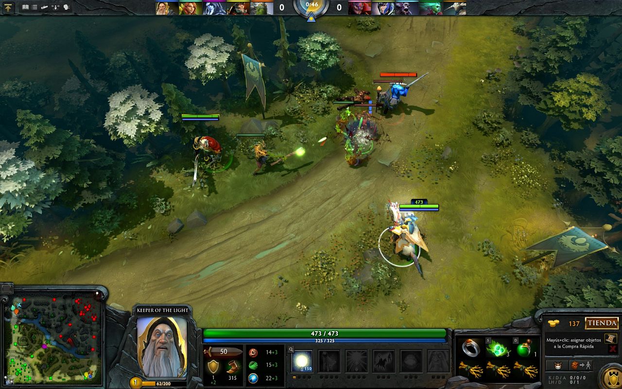 Guía DOTA 2: Roles - 3DJuegos