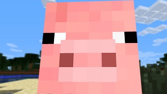 Solo necesitas un cerdo y una barca para terminar Minecraft sin dar un solo paso