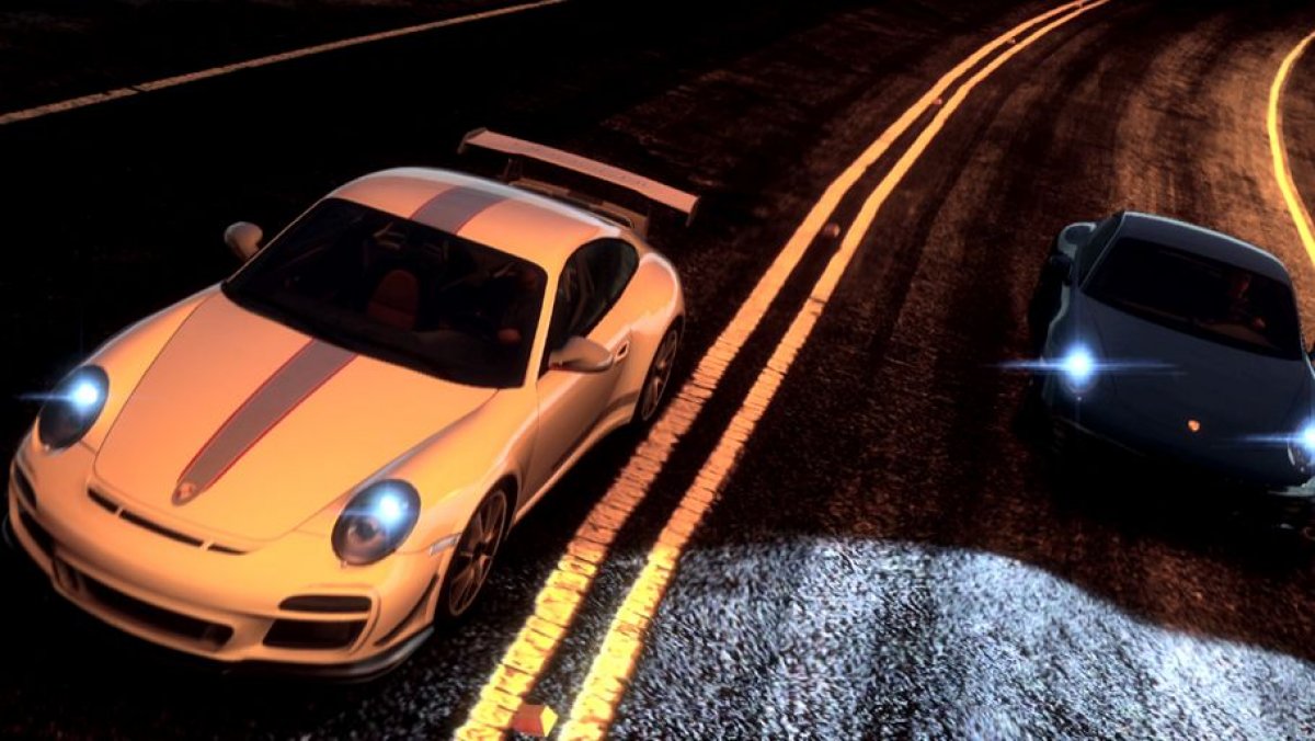 The run porsche