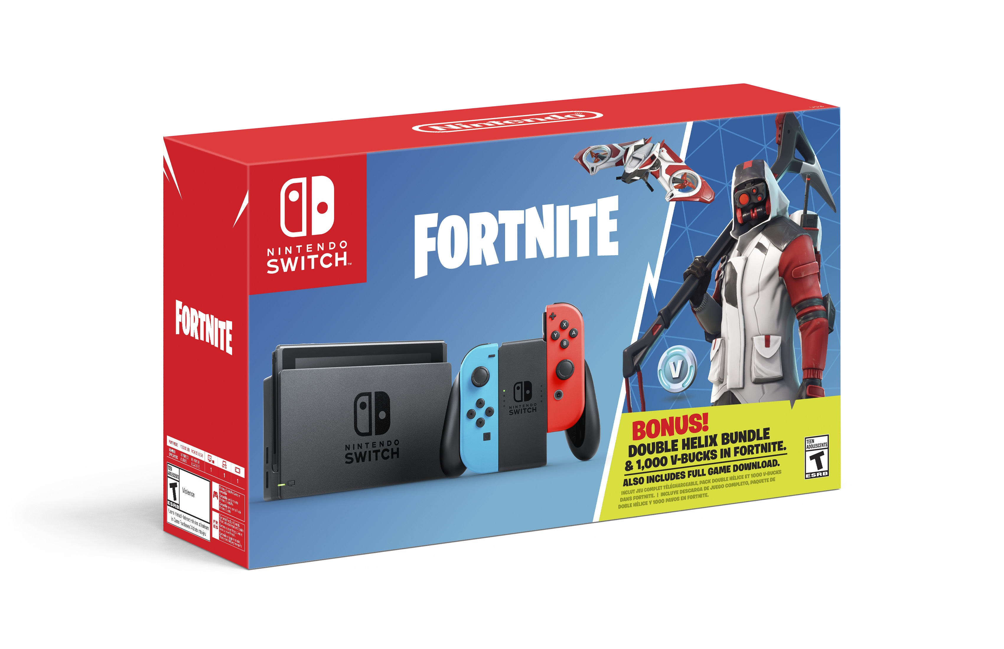 Fortnite protagonizará un nuevo pack con Nintendo Switch Fortnite protagonizará un nuevo pack con Nintendo Switch
