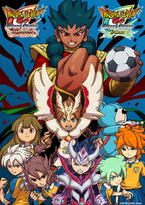 Inazuma Eleven GO Chrono Stones: Llamarada / Trueno Inazuma Eleven GO Chrono Stones: Llamarada / Trueno