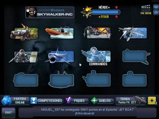 Navy Moves para Web 3DJuegos