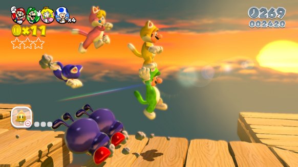 Super Mario 3D World análisis